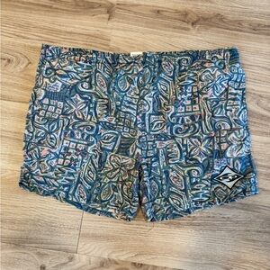 OP Multicolor Patterned Swim Shorts